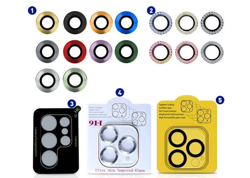 Luxury Anti Scratch Camera Lens Protector For IPhone 14 Pro Max