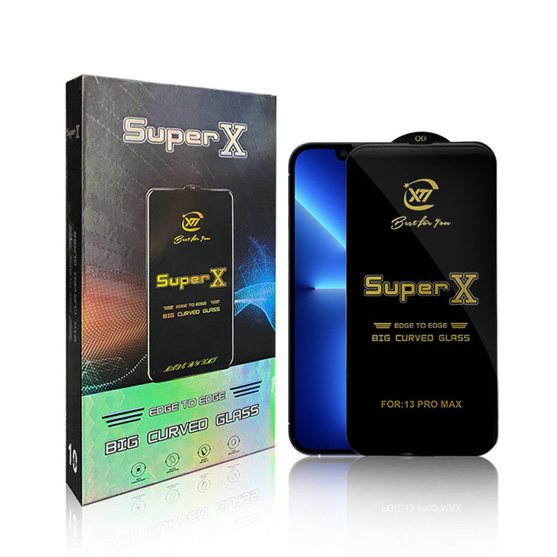 Full Glue 9H 0.4MM Tempered Glass Phone Screen Protector For Iphone