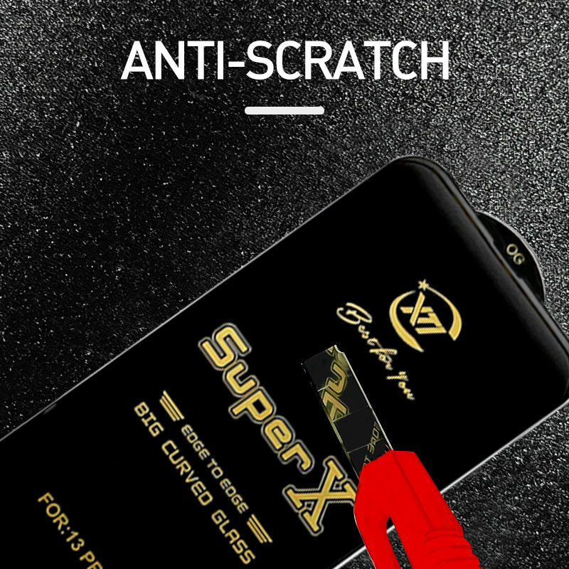 Full Glue 9H 0.4MM Tempered Glass Phone Screen Protector For Iphone
